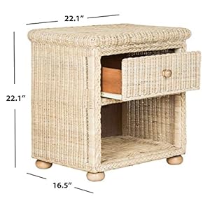 Safavieh sea8002a night stand normal  urban country home decor