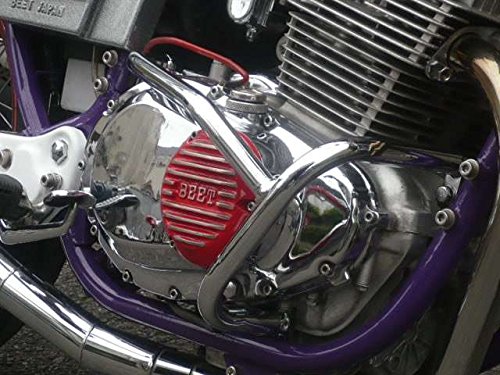 Amazon | PRETTY RACING製 GSX250E ザリ エンジンガード メッキ