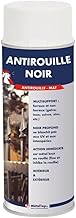 Metaltop - Antirouille Noir - Noir signalisation - RAL 9017 - Bombe 400mL