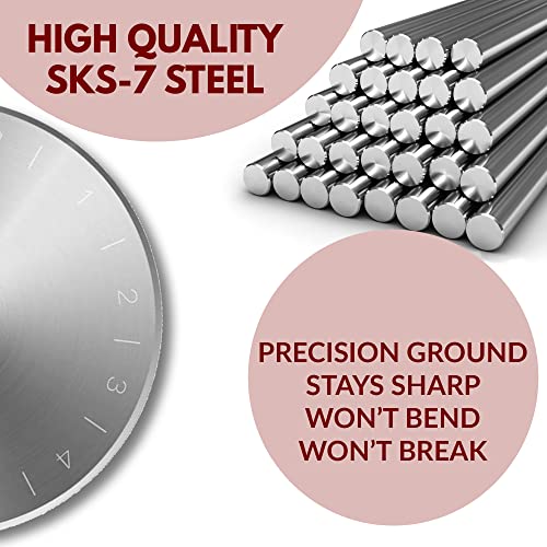 image for Madam Sew 45mm Rotary Cutter Replacement Blades, 5 Tungsten Steel Blad