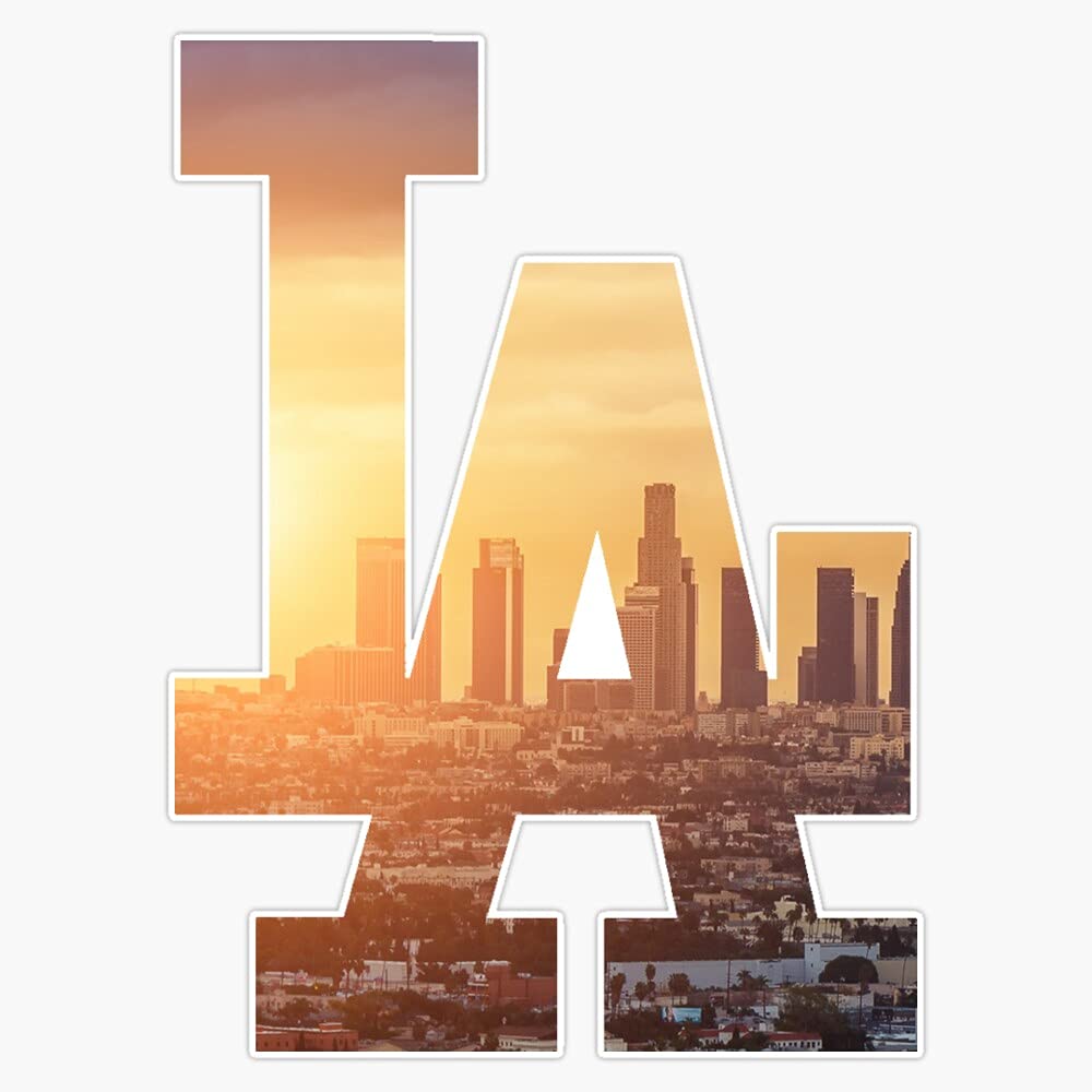La 008 Sticker Bumper Sticker Vinyl Decal 5"
