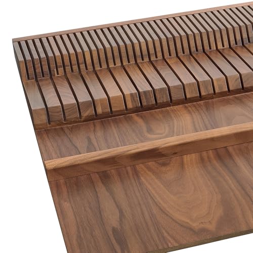 Image of Rev-A-Shelf Trim-to-Custom-Fit Knife Block Drawer Insert Divider Organizer