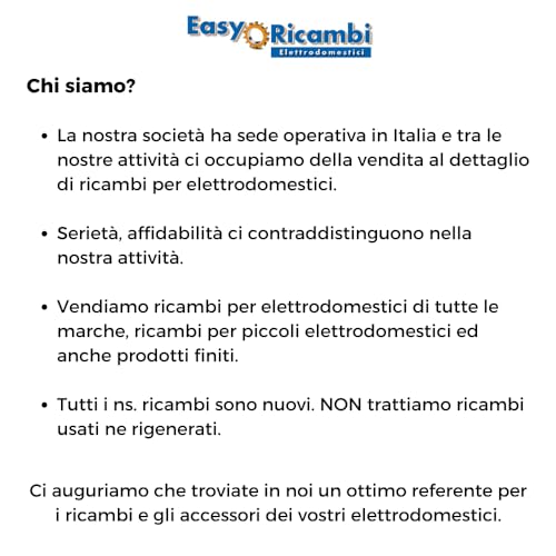 Easyricambi - Widerstand für Pelletofen 250 W 150 mm 140 mm; Durchmesser 9,9 mm; Gewinde 3/8; für Laminox - Palazzetti - Puros - Rika