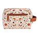 Grupo Erik Frida Kahlo Cosmetic Case | Flower Hanging Toiletry Bag, Waterproof PU Case, Travel Makeup Bag, Travel Toiletry Bag, Frida Kahlo Bag