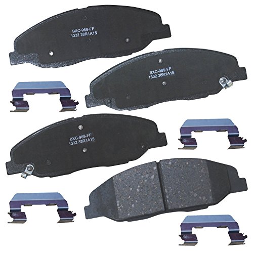 Image of Bendix Premium SBC1332 Ceramic Front Brake Pads for Cadillac CTS 2014-2008, STS 2011-2009