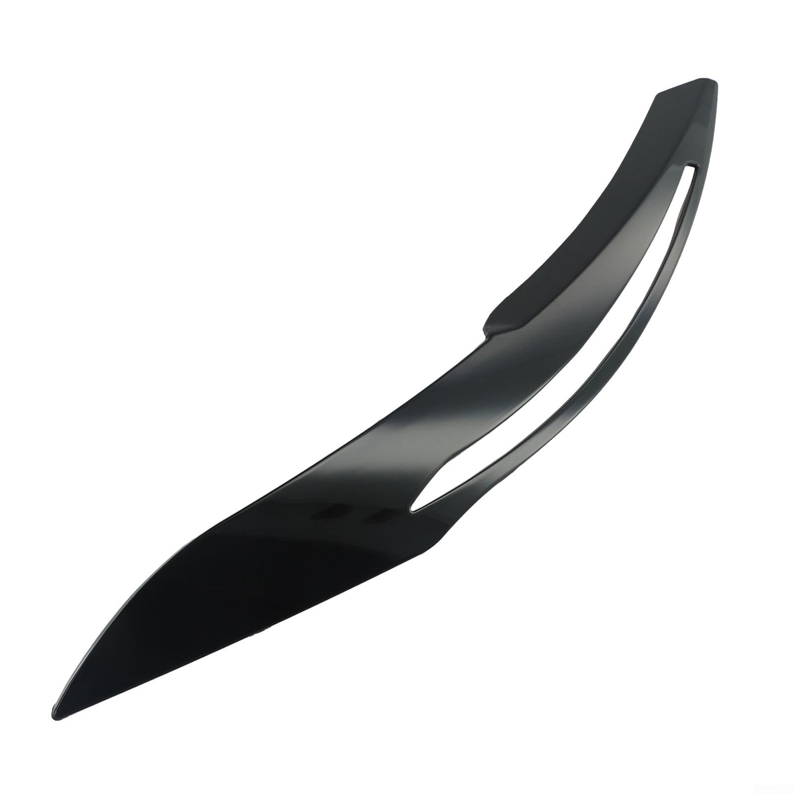 Sopracciglia per fari anteriori BMW Serie 1 F20/F21, finiture in ABS per modelli pre LCI 2011 2014 (nero)