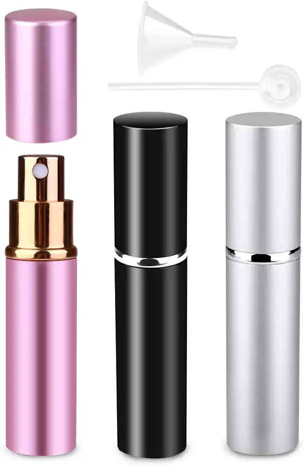 Reseflaskor för parfym och aftershave