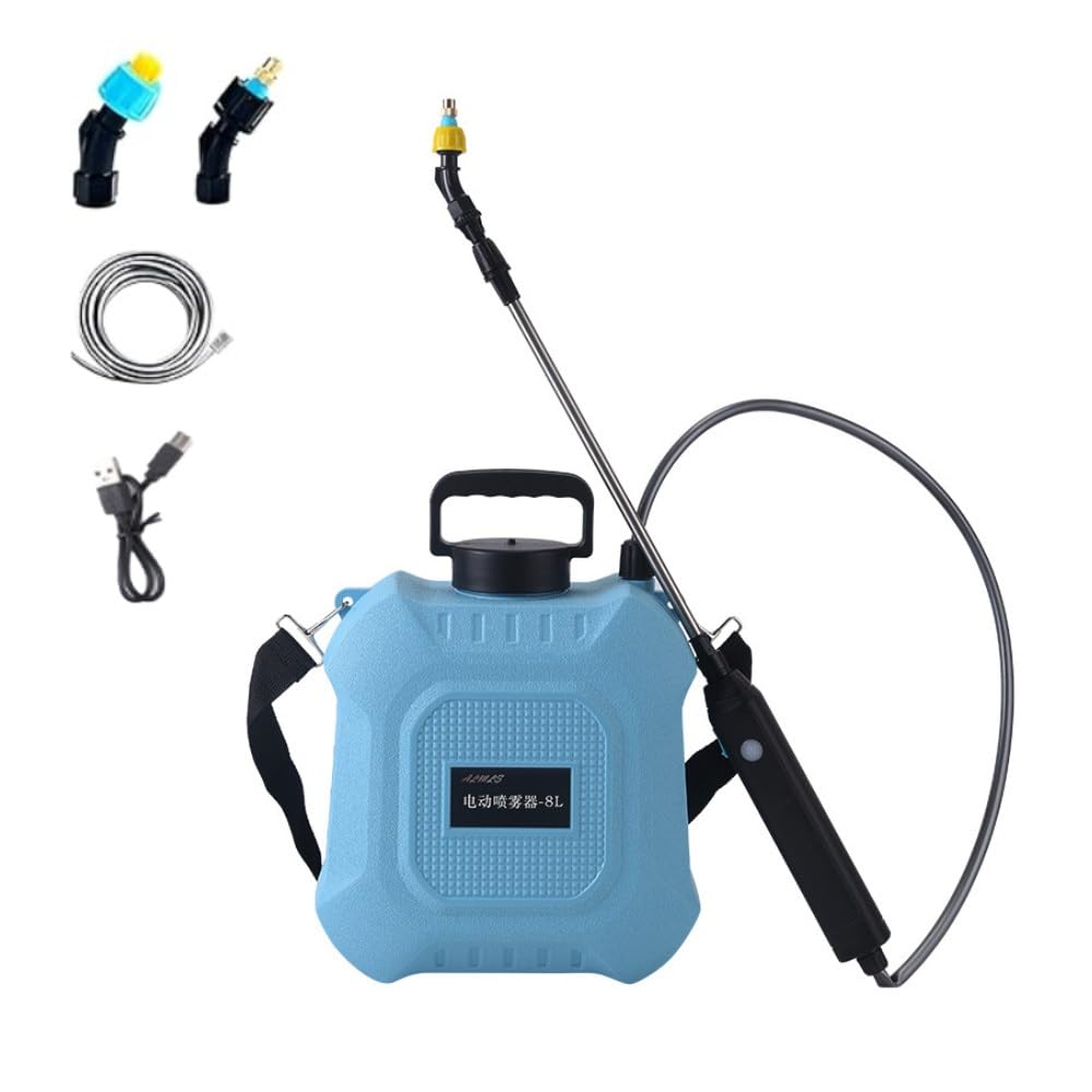 ポータブル動噴(電動噴霧器) Amazon.co.jp: 噴霧器 電動 5L大容量 ポータブル 蓄圧式噴霧器