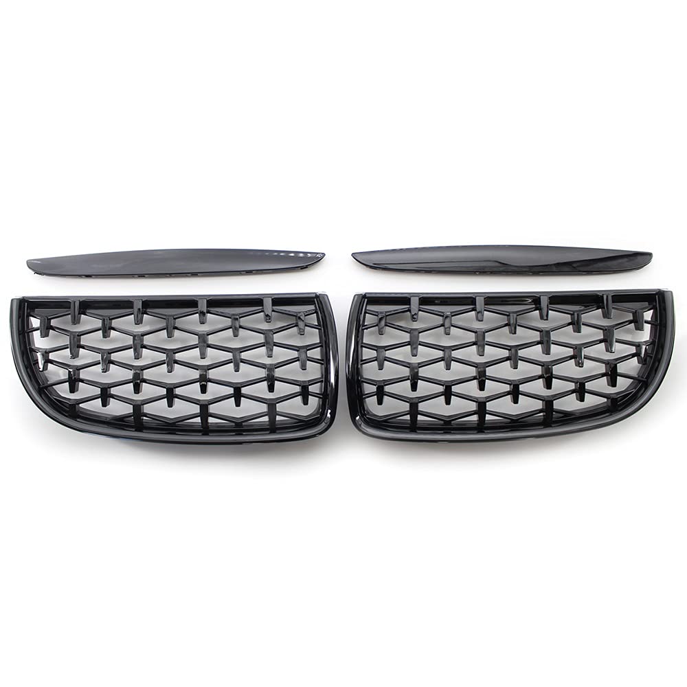 Rejilla frontal de riñón E90 y E91 para parachoques de coche Serie 3 2005-2008 7