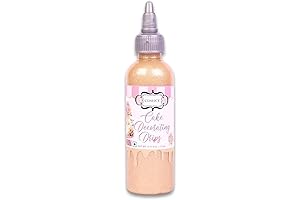 Confect Edible Drips: Eye-Catching Gold Drips for Enchanting Cakes and Treats