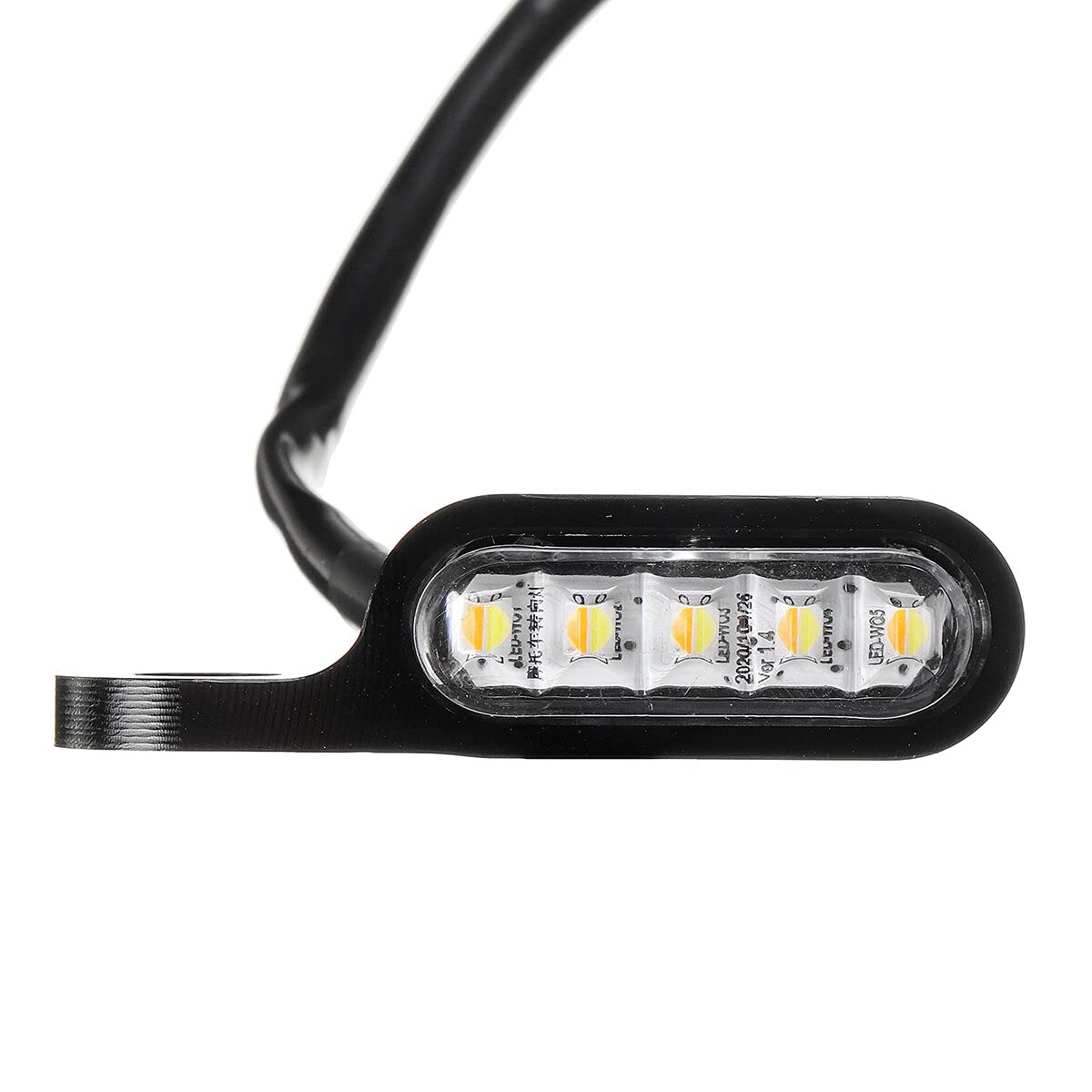 Kierownica Motocykla 10 Led Mini Kierunkowskaz Świateł Do Jazdy Harley/Sportster Xl 48 72 1200 883 - Wędzony