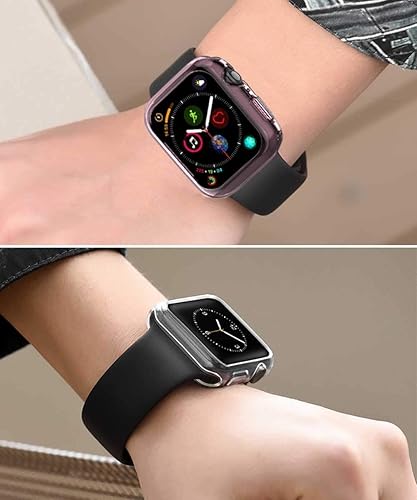 Miniatura 6 de BOTOMALL Funda para Apple Watch de 1.614in Series 78 de alta calidad, suave, flexible, delgada, ligera, protectora para iWatch - Transparente