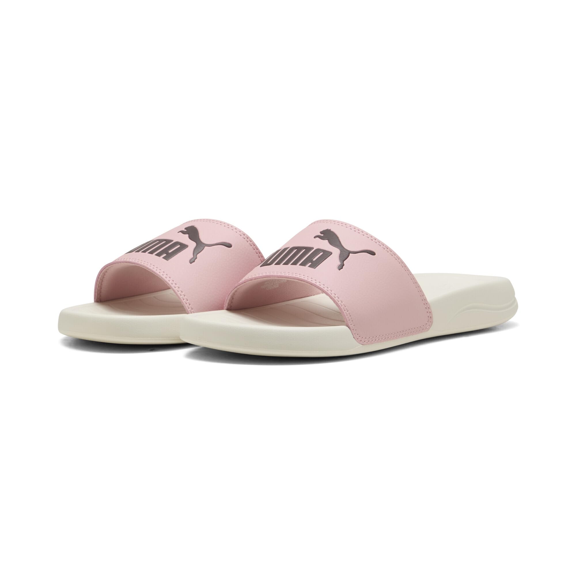 PUMA Sandales unisexes Popcat 20, rose Outlook-​Chocolat/​Alpine Snow, 37 EU, Rosy Outlook Neige alpine Marron chocolat, 37 EU