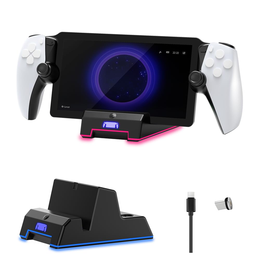 Amazon.co.jp: For PS5 Portal 用充電スタンド Portal リモート 