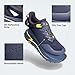 NORTIV 8 Men's Wide Toe Box Trail Running Shoes Cushion Walking Barefoot Tennis Workout Gym Cross Training Shoe Fashion Sneakers Whitney,Size 11,Dark Blue,SNRS25001M