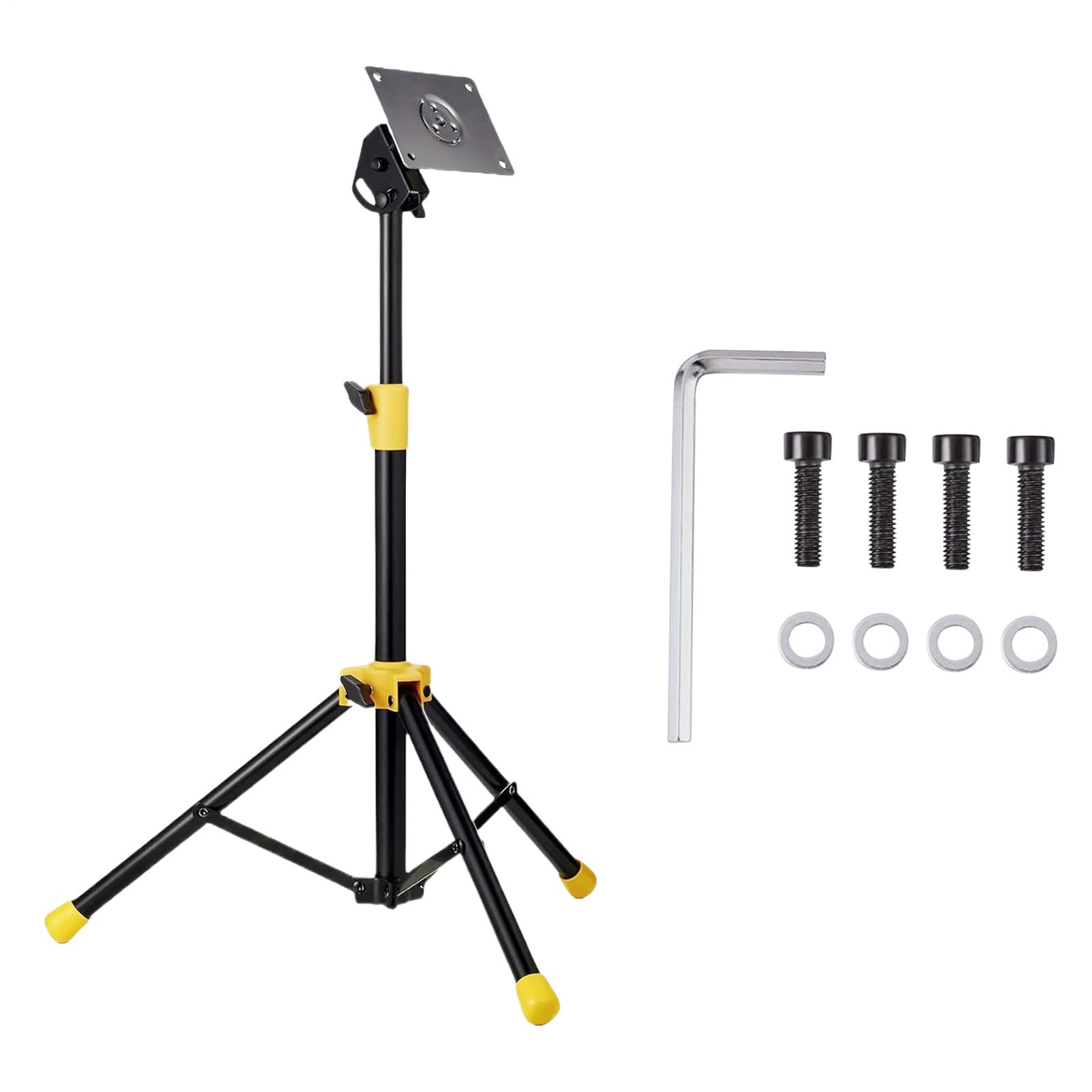 Supporto Pad Batteria Tavolo Treppiede Sollevamento Silenzioso Pad Batteria | Stativo Antiscivolo Per Rullante Rack Allenamento Portatile Pieghevole Antiscivolo Per Casa Studio