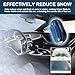 Geavonyg Weather Metal Car Windshield Deicer Freeze Through Electromagnetic Molecular Resonance Technology Electromagnetic Snow Remover