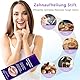 Zahnaufhellung Whitening Pen, Purple Teeth Bleaching Stift, Zähne Aufhellen Efficiently Schnelles Removes Tough Stains, Zahnweiss Set