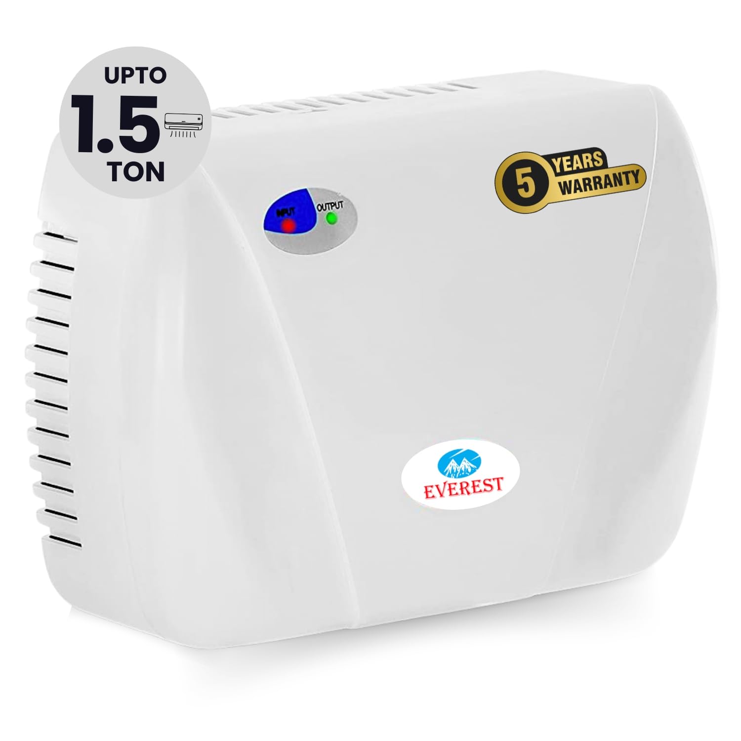 See full amazon price history chart for Everest EW400 ABS Body Attractive Design Voltage Stabilizer Used Upto 1.5 ton AC | Inverter AC & Normal AC | Convenient LED Indicator | (Working Range : 170 V to 270 V) | (White) Everest EW400 ABS Body Attractive Design Voltage Stabilizer Used Upto 1.5 ton AC | Inverter AC & Normal AC | Convenient LED Indicator | (Working Range : 170 V to 270 V) | (White) (B0BHTFJFDL) Amazon Price History, Amazon Price Tracker