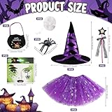 Zoom IMG-1 taimeimao vestito strega halloween bambina Zoom IMG-1 taimeimao vestito strega halloween bambina