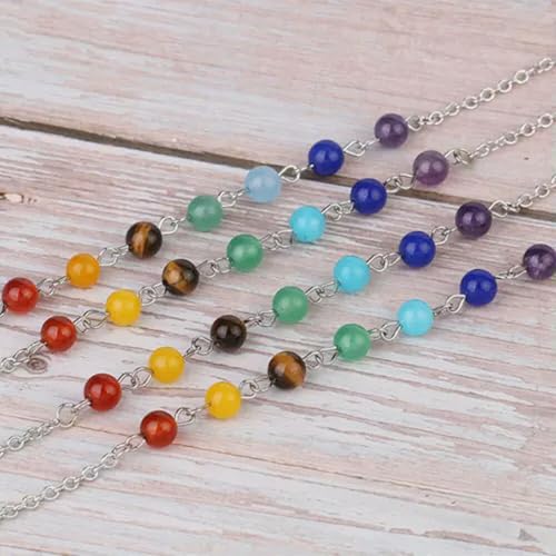 Lapis Lazuli Magic Stone pendule prisme d'exception aux 7 gemmes naturelles - 4