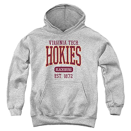 Virginia Tech Official Est. Date Youth Kids Boy/Girls Pull-Over Hoodie Sweatshirt