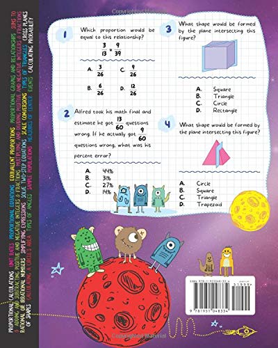 7th Grade Math Practice Workbook: 400+ Questions You Need to Kill in 7th Grade - Image 2