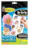 Colorforms Brand Bubble Guppies On The Go Restickable Set