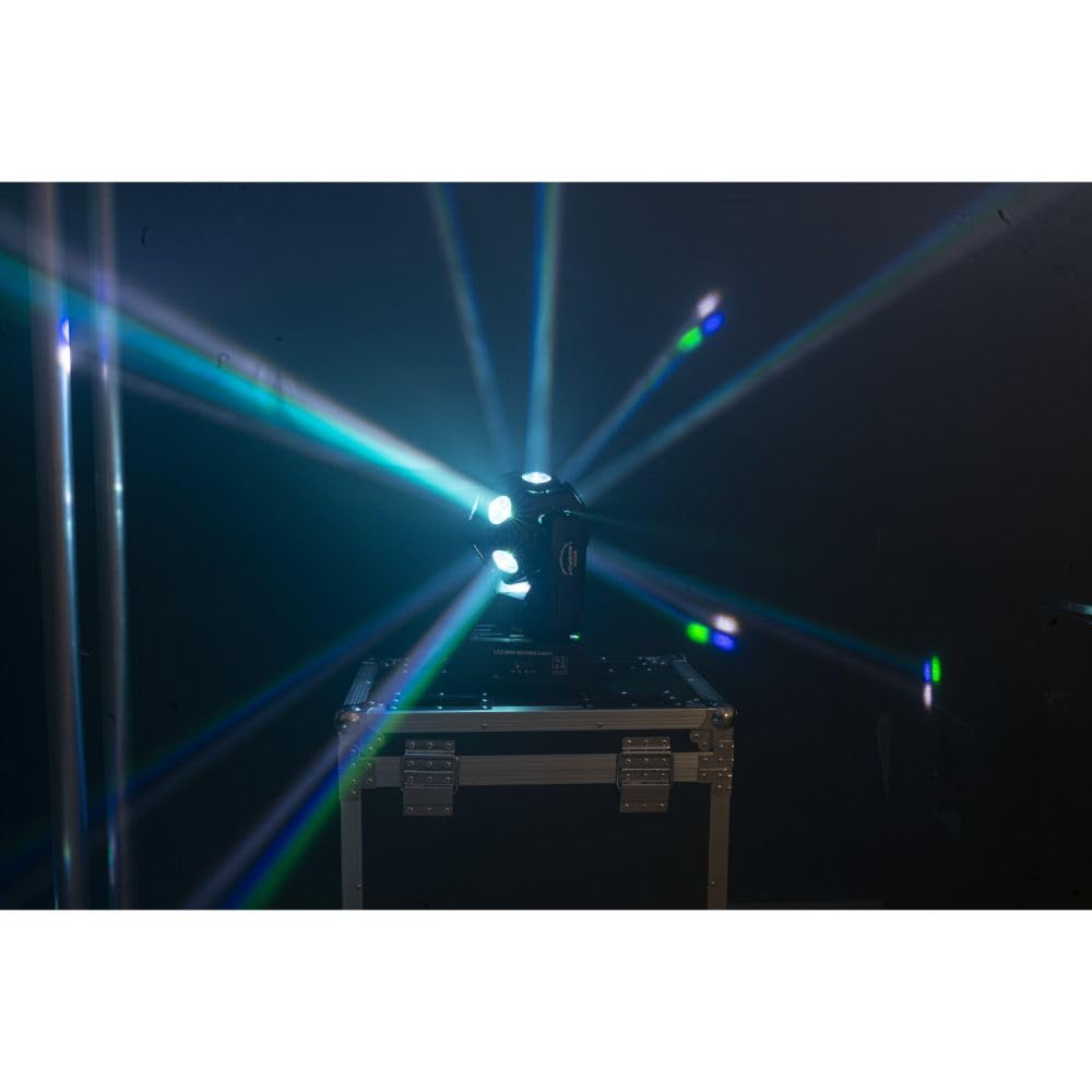 Ibiza - Effet de lumière Lyre DMX à LED RGBW 4-en-1 Light E-COSMOS 12x10W