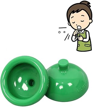 Fanwer Palm Chest Percussion Cup Big - Chest Physical Therapy Cup, Break up Mucus, Phlegm Remover, Percussion Treatment for Expectoration Problem and Long-Term Bed Rest Basic Nursing Work