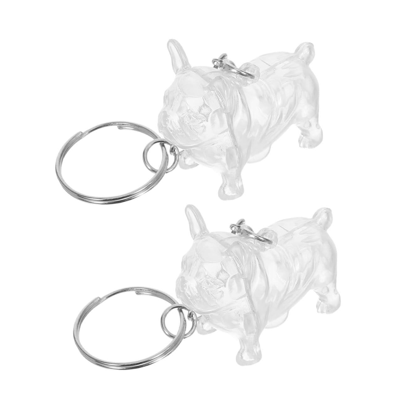 Pendentif porte-clés poils de chat et chien : le cadeau de sympathie idéal pour propriétaire d'animal