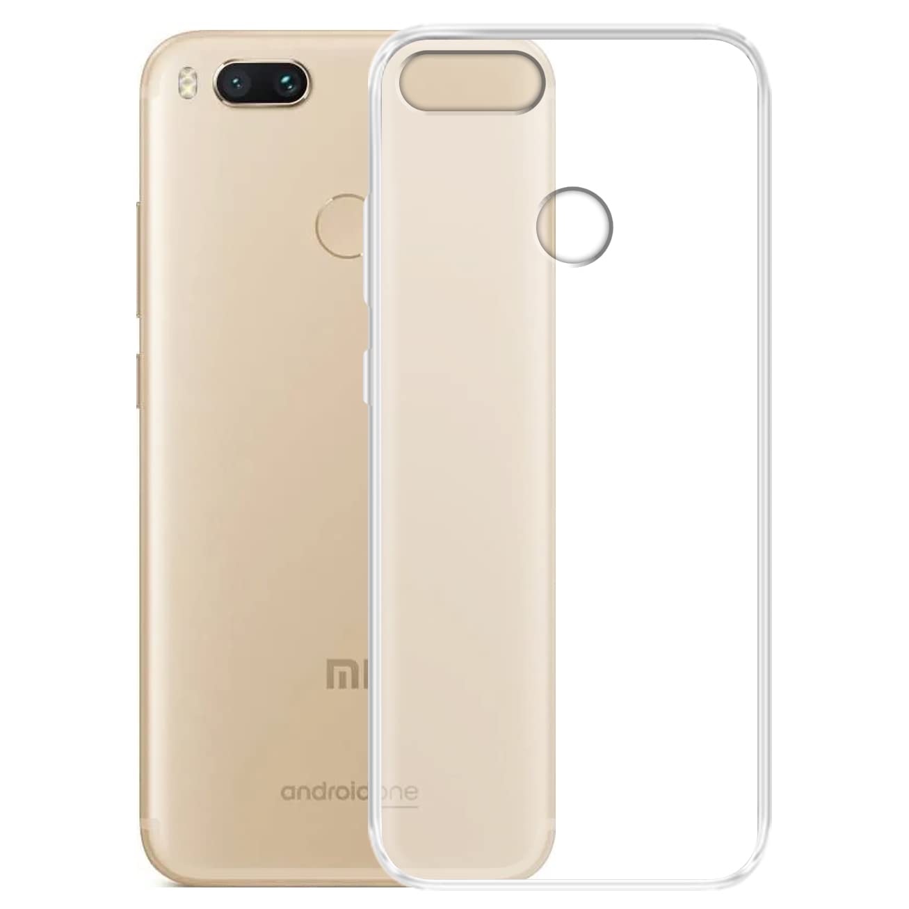 Amazon Brand - Solimo Back Cover Case for Mi A1 | Compatible for Mi A1 Back Cover Case | 360 Degree Protection | Soft and Flexible (TPU | Transparent) (B07XVPDH76) Amazon Price History, Amazon Price Tracker