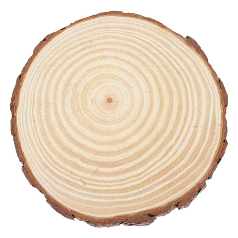 Wooden Garden Stepping Stone Lawn Wood Paver Park Log Stones Outdoor