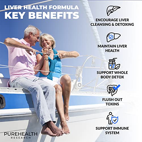 Purehealth Research LIVERHEALTH Liver Health – Liver Cleanse Detox & Repair thumb #1