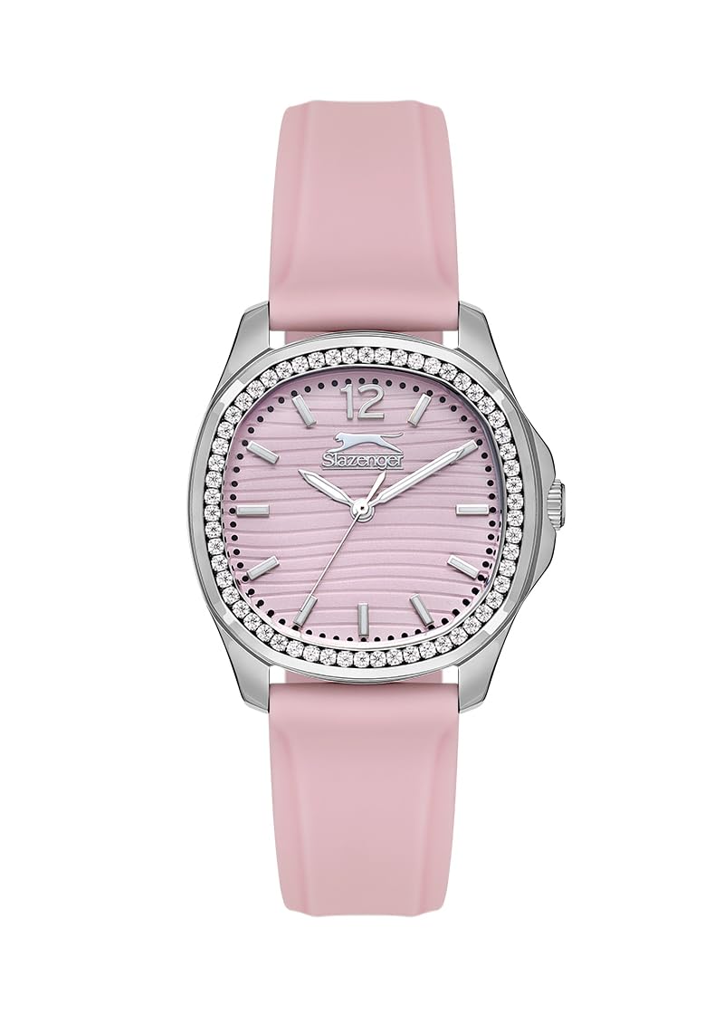 SLAZENGER Analog Pink Dial Womens Watch-SL092239307 (B0CV4BNY91) Amazon Price History, Amazon Price Tracker
