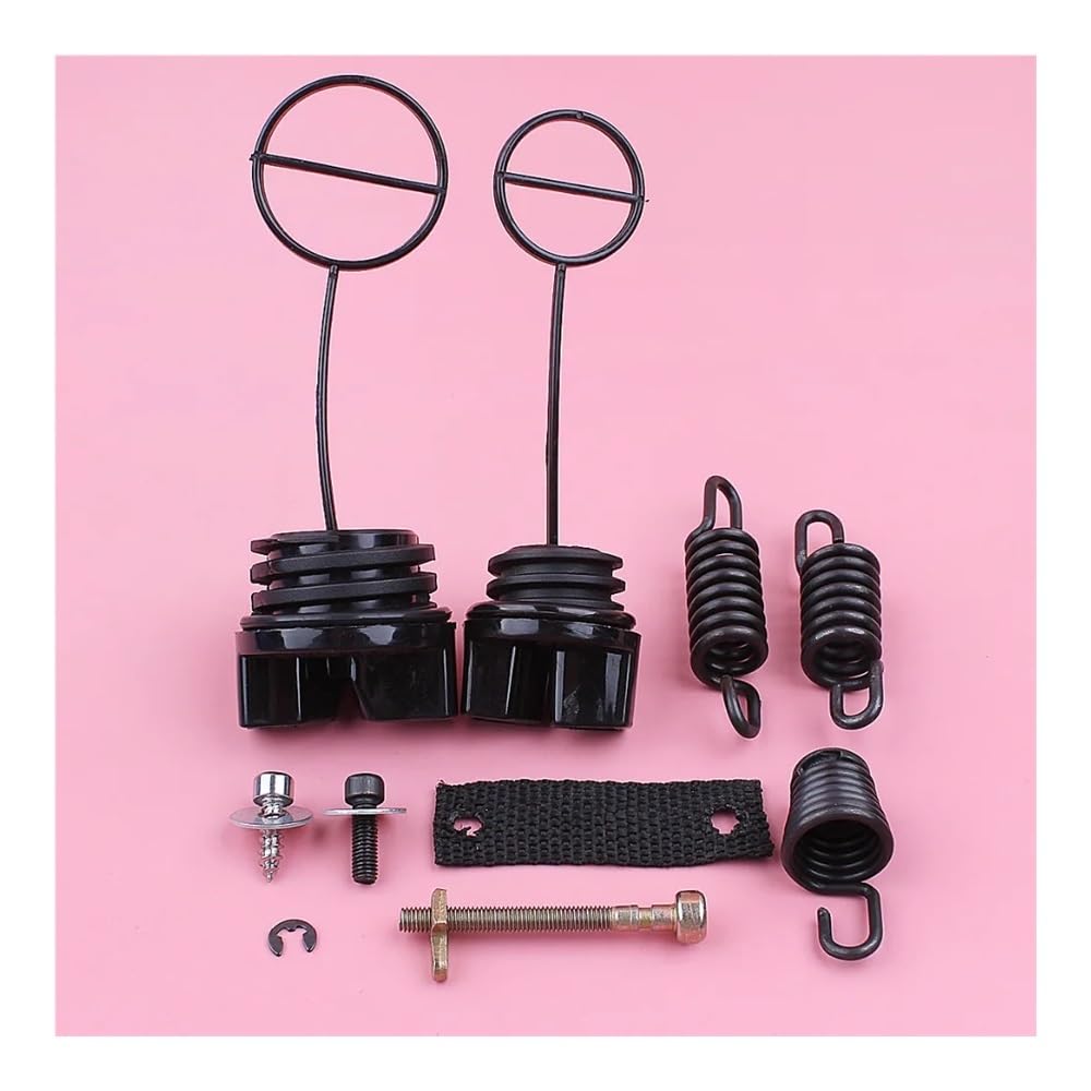 Set di Molle ammortizzatrici AV Buffer Adatte for Tappo Olio Carburante 350 351, tendicatena, Candela, Motosega, Ricambio.