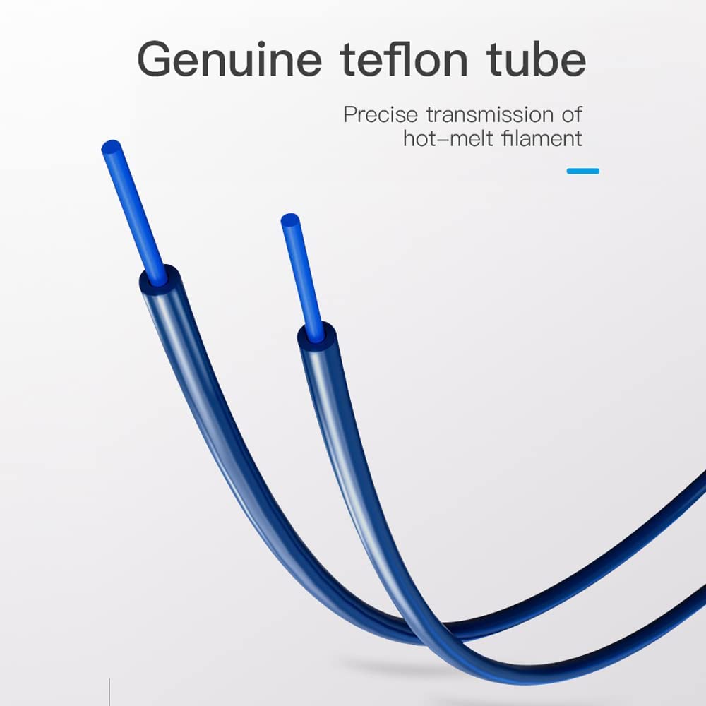Creality Oficjalna rura Capricorn Bowden PTFE 1 m Tubing, PTFE Capricorn Premium XS Bowden do filamentu 1,75 mm do serii Ender 3 / Ender 5 Series / CR 10 Series