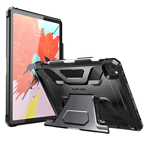 SUPCASE Unicorn Beetle Series Case Designed for iPad Pro 12.9 Inch 2020 Release ( Not Fit 2021 Version), with Built-in Apple Pencil Holder Full-Body Kickstand Rugged Protective Case (Black) SUPCASE Unicorn Beetle Series Case Designed for iPad Pro 12.9 Inch 2020 Release ( Not Fit 2021 Version), with Built-in Apple Pencil Holder Full-Body Kickstand Rugged Protective Case (Black)