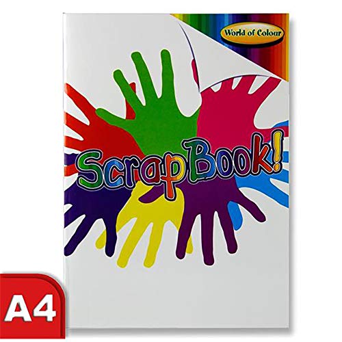 Premier Stationery World de couleur A4u00a0pour scrapbookingu00a0u0096u00a0Couleurs assorties (Lot de 5)