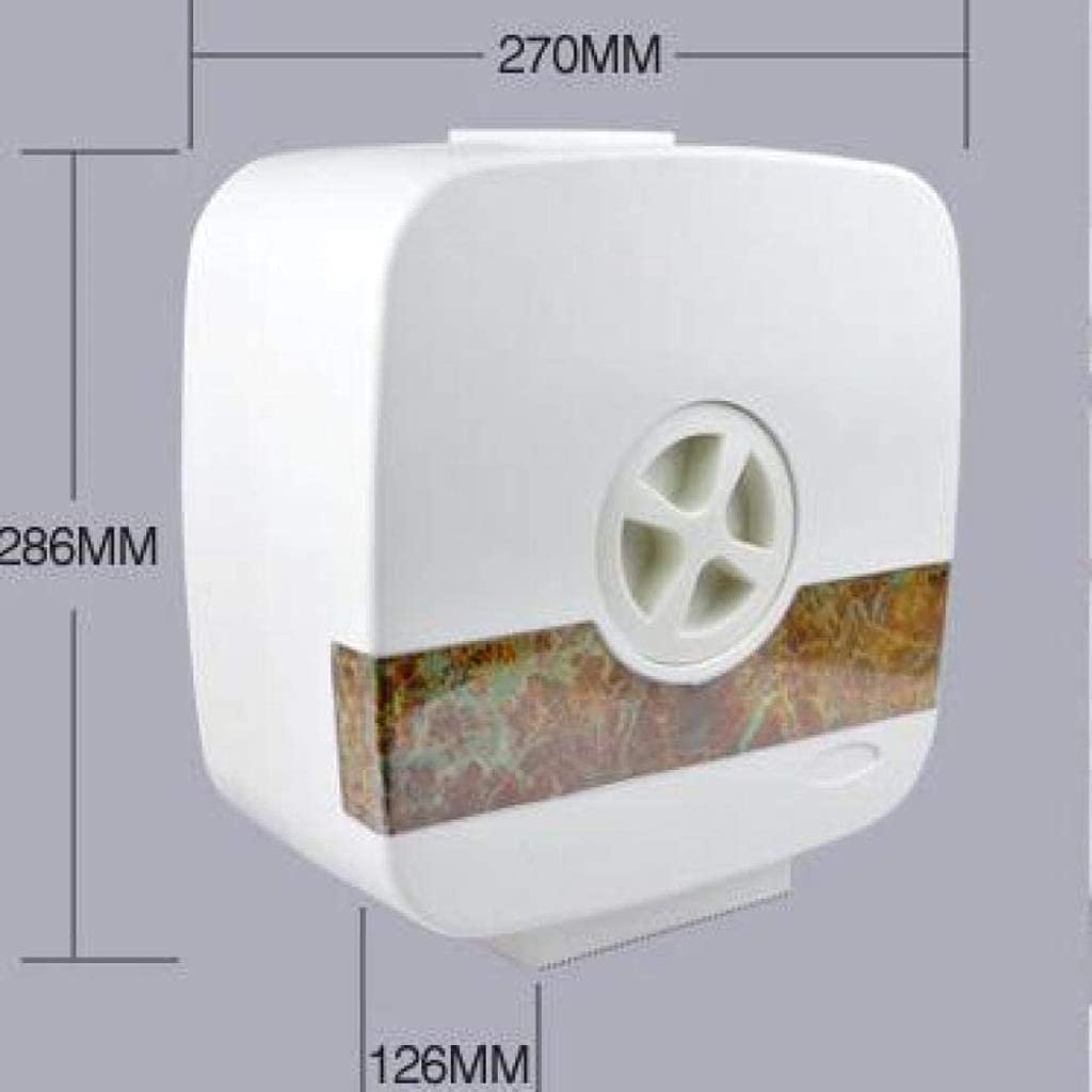 HLTYGWX NEECS Soporte de Papel higiénico, Caja de Almacenamiento Impermeable para Papel higiénico, Bandeja de Papel higiénico
