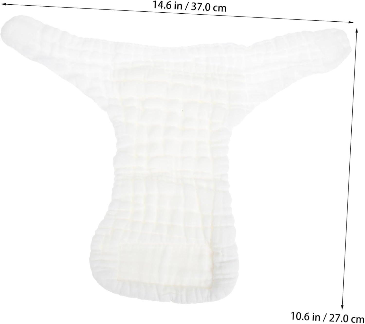 Beavorty 5pcs Reusable Newborn Cloth Diapers Washable and Soft Months Leak Prevention for Comfortable Sleep