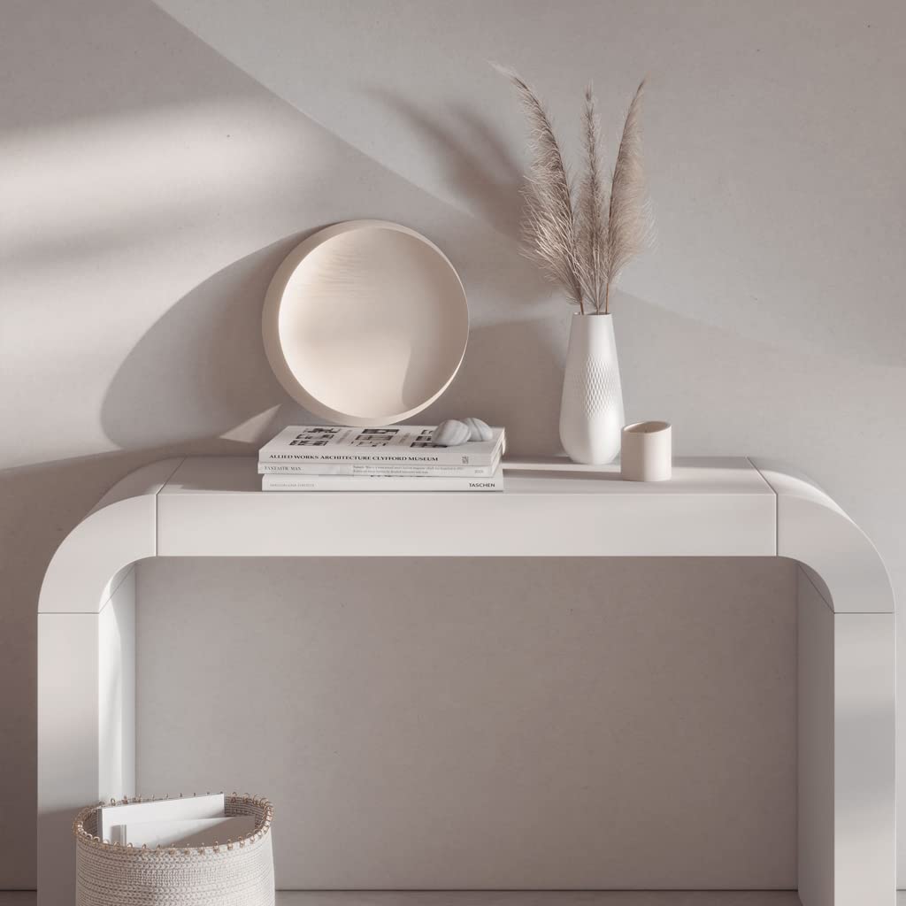 Villeroy & Boch - NewMoon Beige Presentation Platter, Beige Premium Porcelain Serving Platter, 37X37X3CM - Image 2