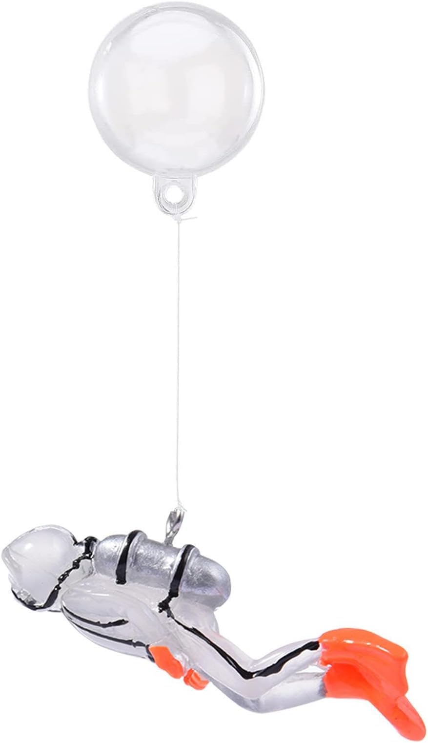 Aquarium Diver Decorations | Luminescent Fish Tank Floating Ball Ornaments | Fish Tank Decor Underwater World Small Floating Ball Device For Tanks
