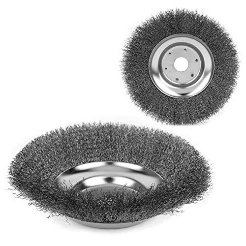 Grasmaaier Borstelkop Trimmer Borstelkop Grasmaaier Onderdelen 6 Inch Staaldraad Borstelkop 8 Inch 1 STKS, voor Tuinen… - Afbeelding 5