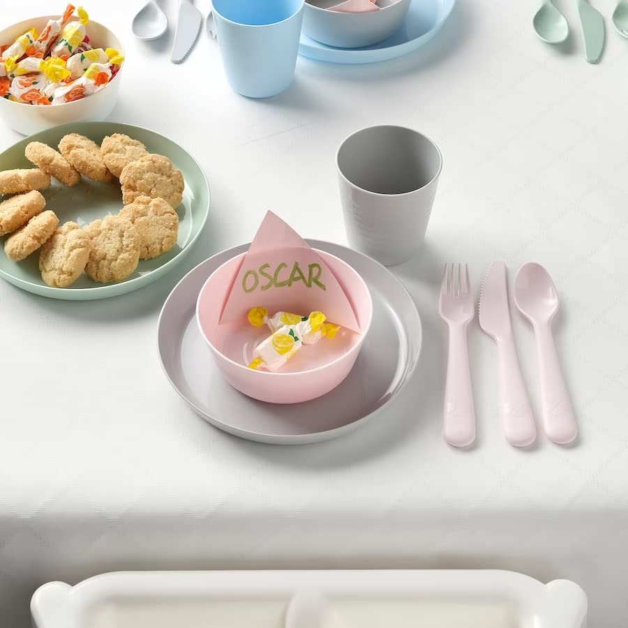 NT-STAR Kids Unbreakable Tableware Set of 6, Multicolor(Plates, Plastic) 2