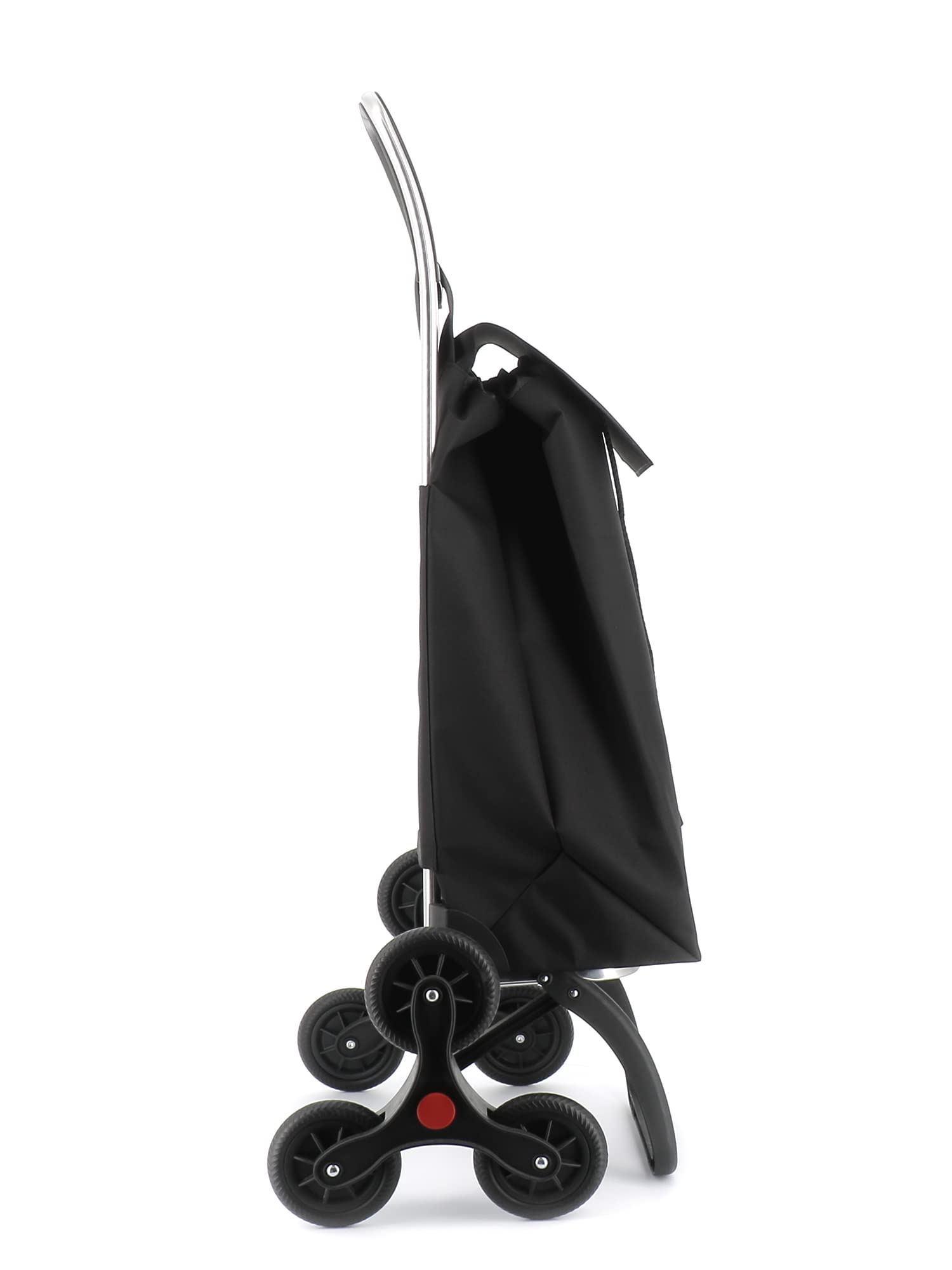 Carrello Portaspesa Rolser Saquet LN 6 ruote Montascale - Nero