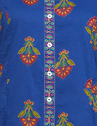 Image of Amazon Brand - Tavasya Women's Cotton Solid Regular Kurti