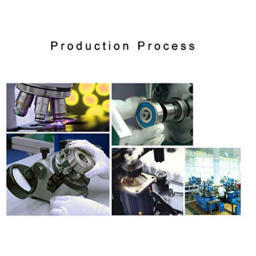 Miniatura 6 de Paquete de 10 rodamientos sellados R6-2RS de 38" x 78" x 932" prelubricados para patineta, motor eléctrico, automóvil, motocicleta, etc.