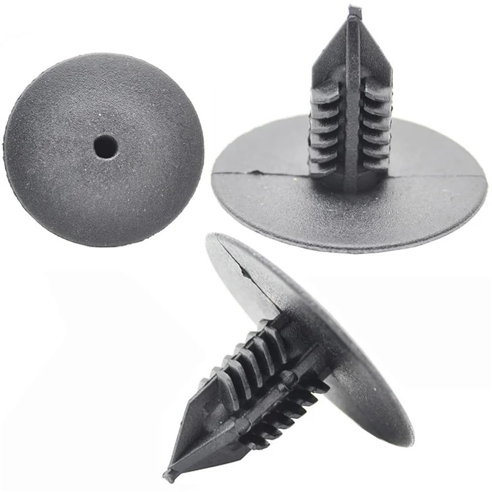 10/20/30/40/50Pcs 10mm Car Fasteners Fender Bumper Push Pin Clips Hole Plastic Rivets Fit For Toyota VW Renault Auto Fastener(10pcs)