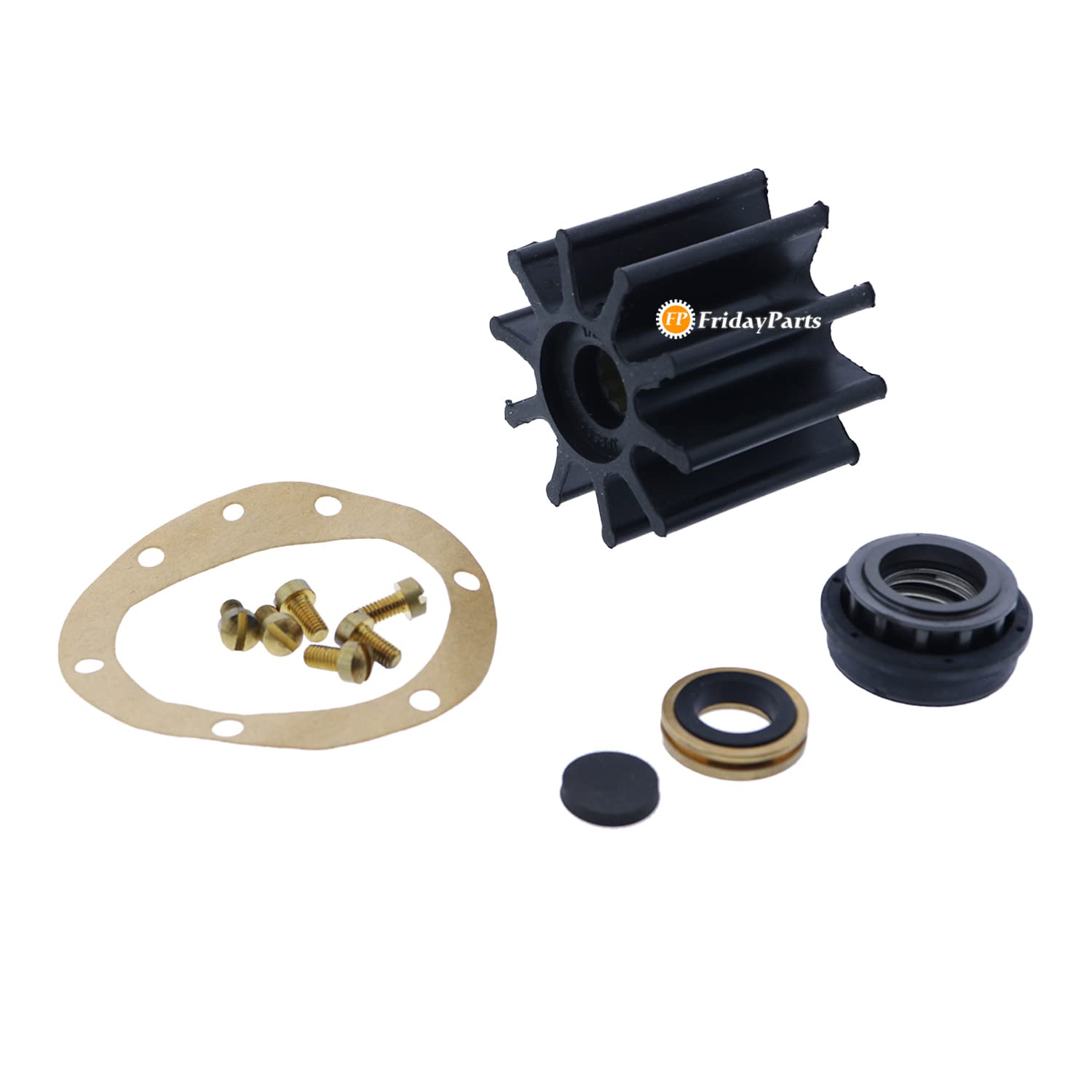 Kit De Turbine Pour Pompe à Eau Perkins - Réf 24880190, Compatible 4236 M80, 4107/4108, 4.99M
